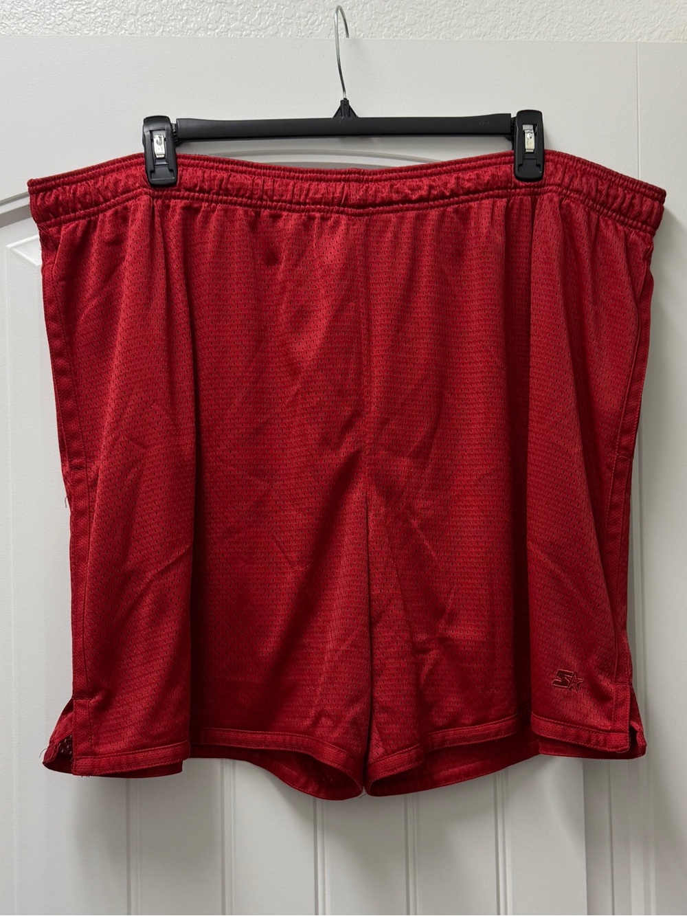 Starter Mesh Basketball Shorts Red Big & Tall 3XL 8” Inseam